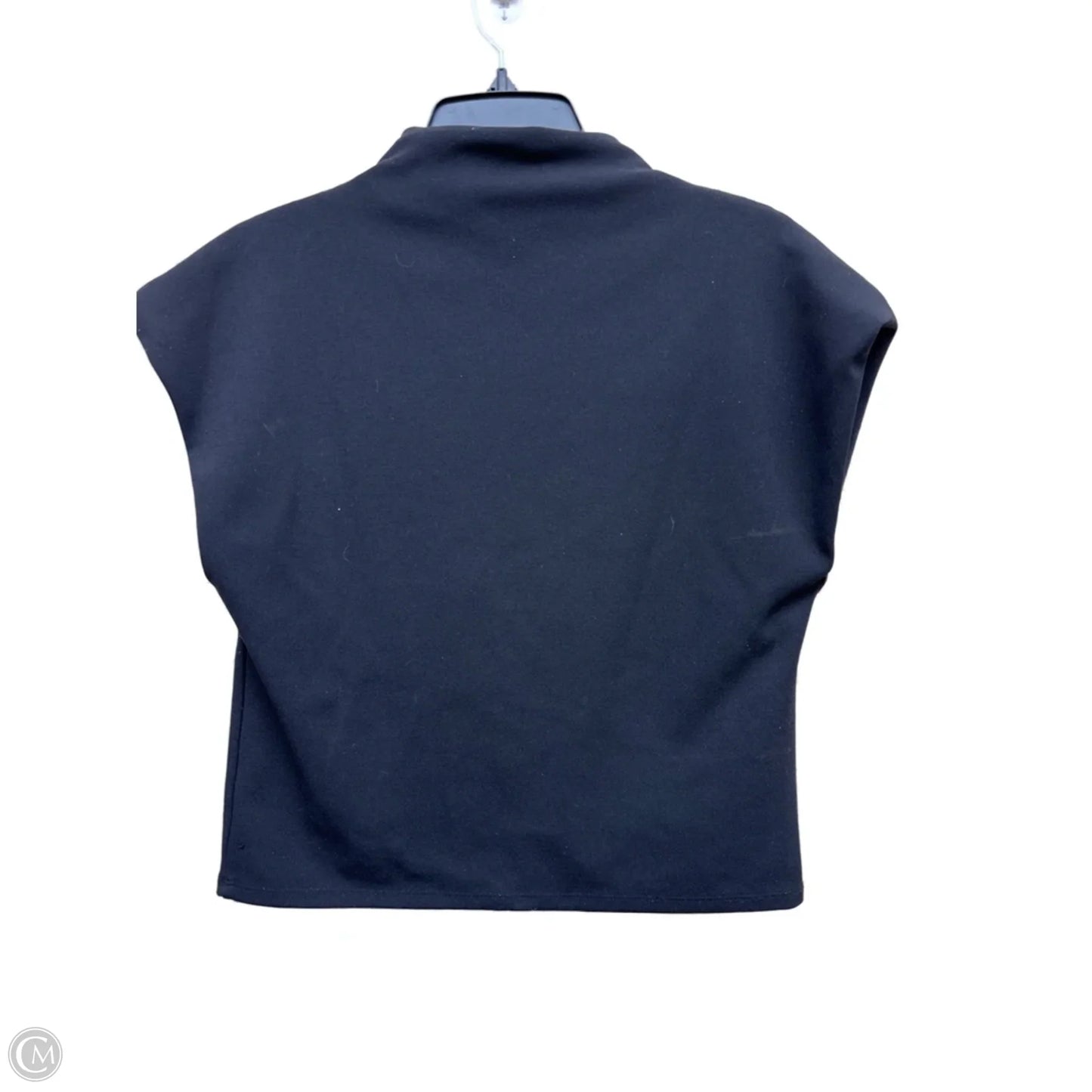 Top Short Sleeve By Express In Black, Size: S