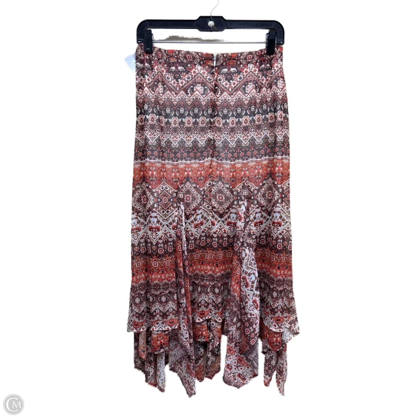 Skirt Maxi By Cristian In Multi-colored, Size: S