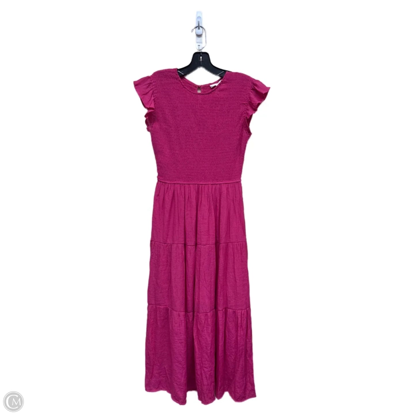 Dress Casual Maxi By Blu Pepper In Pink, Size: M