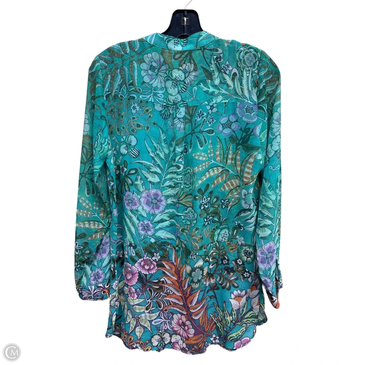 Top Long Sleeve By Soft Surroundings In Multi-colored, Size: S