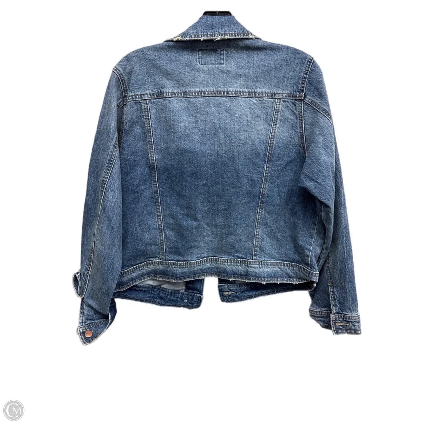 Jacket Denim By Universal Thread In Blue Denim, Size: M