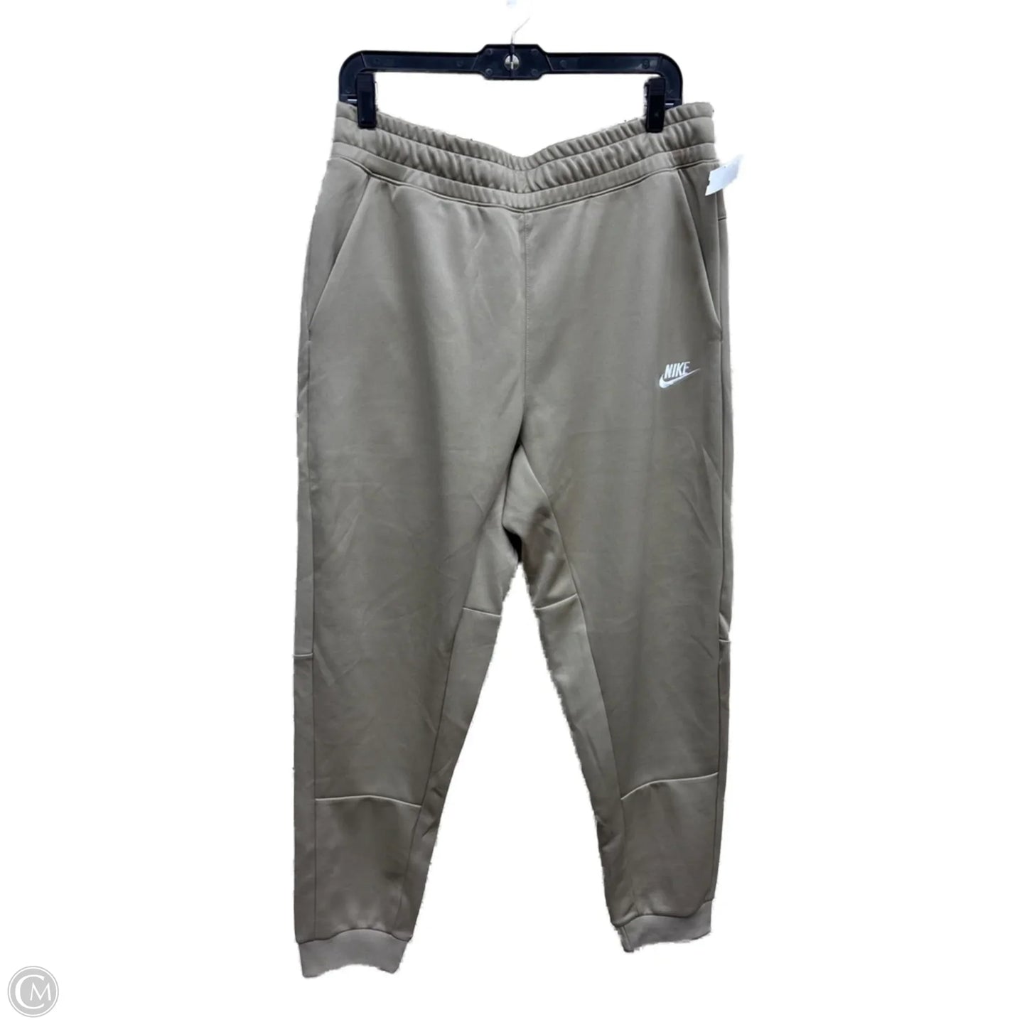 Athletic Pants By Nike In Brown, Size: L