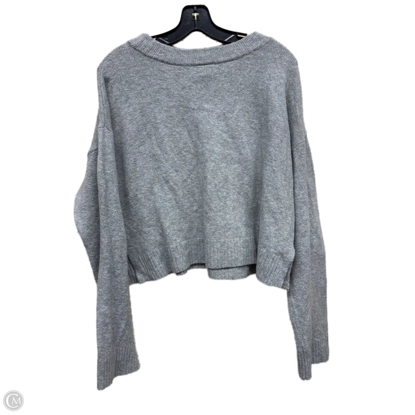 Sweater By Abound In Grey, Size: M