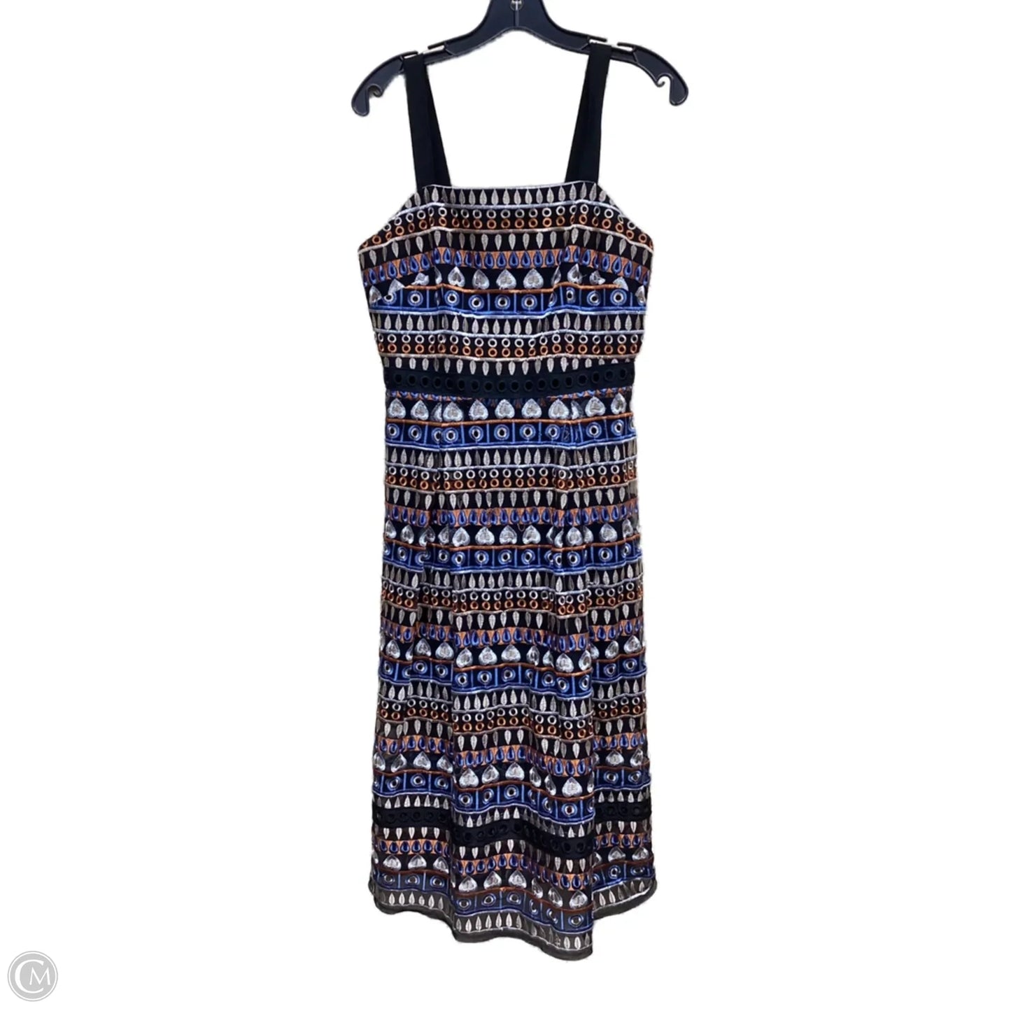 Dress Casual Midi By Antonio Melani In Multi-colored, Size: S