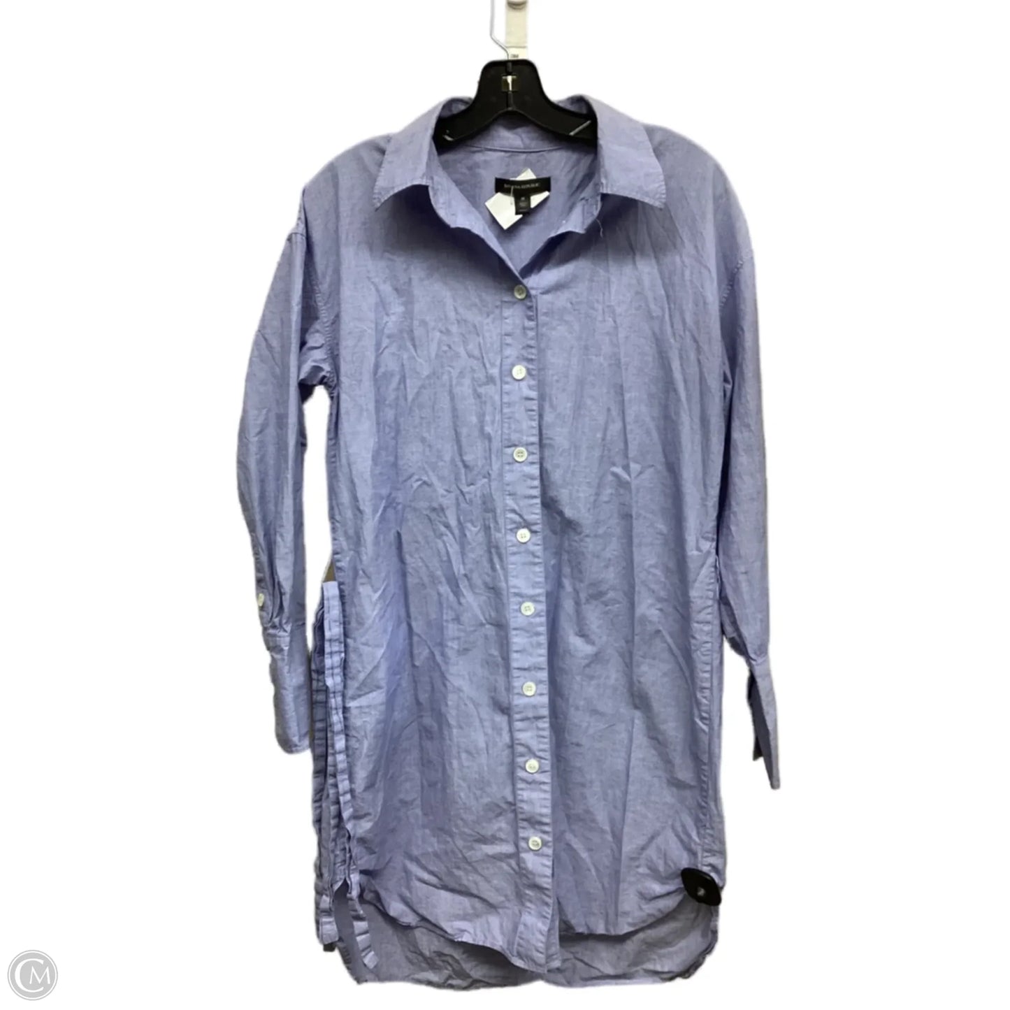 Dress Casual Short By Banana Republic In Blue, Size: M