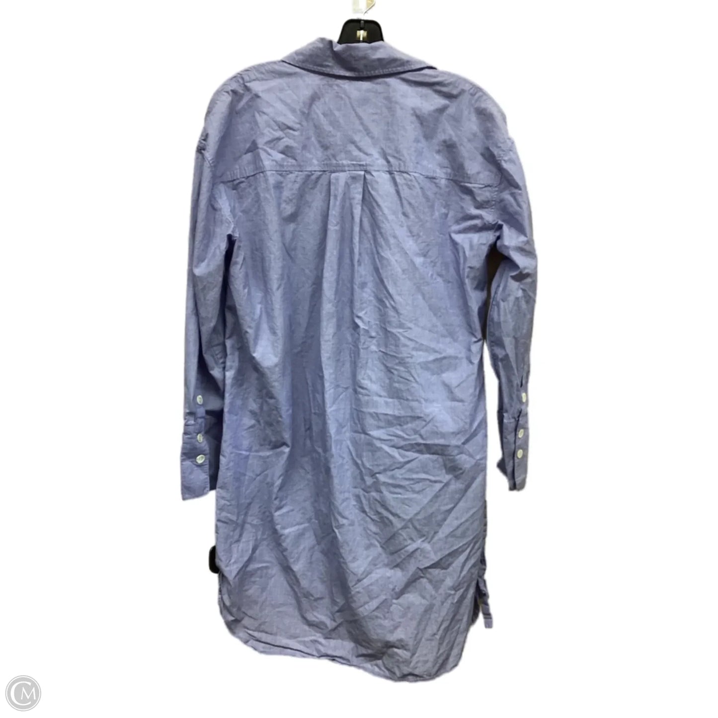 Dress Casual Short By Banana Republic In Blue, Size: M