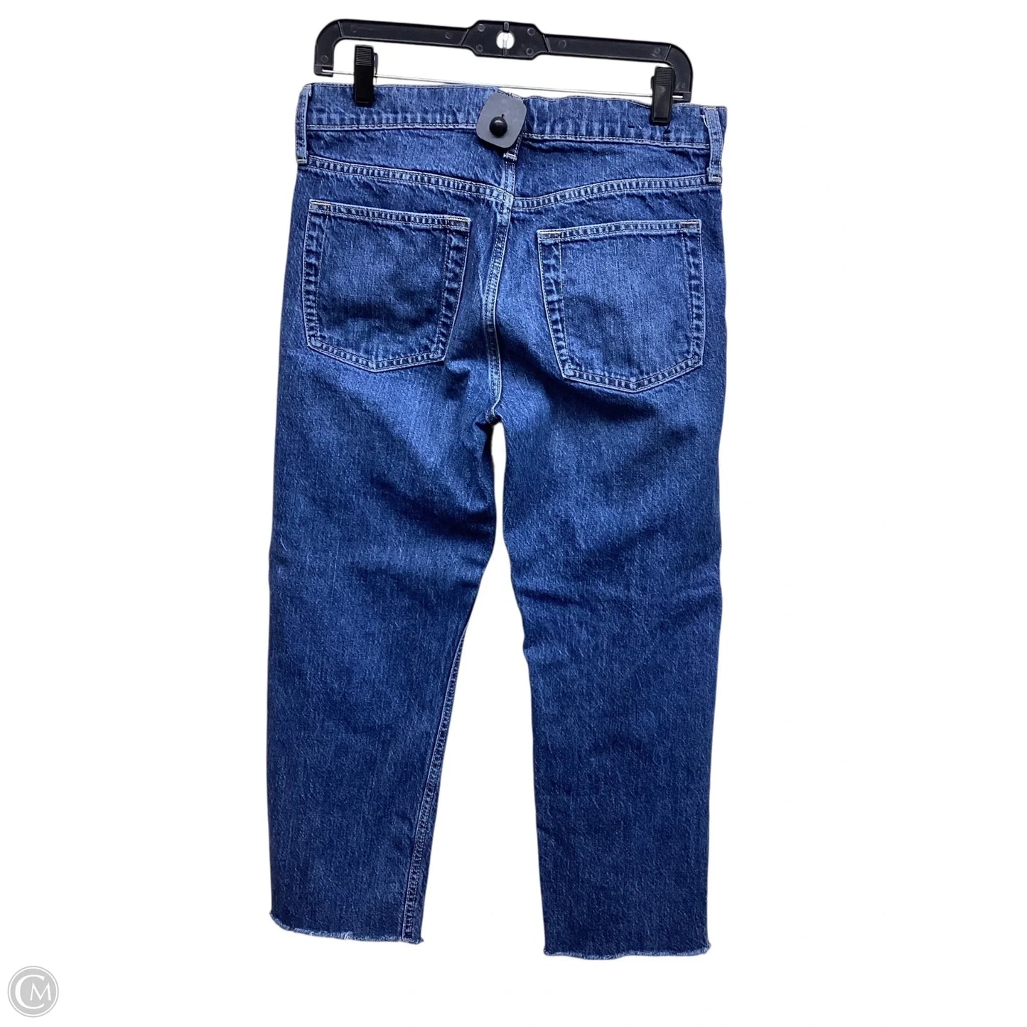 Jeans Straight By Gap In Blue Denim, Size: 6