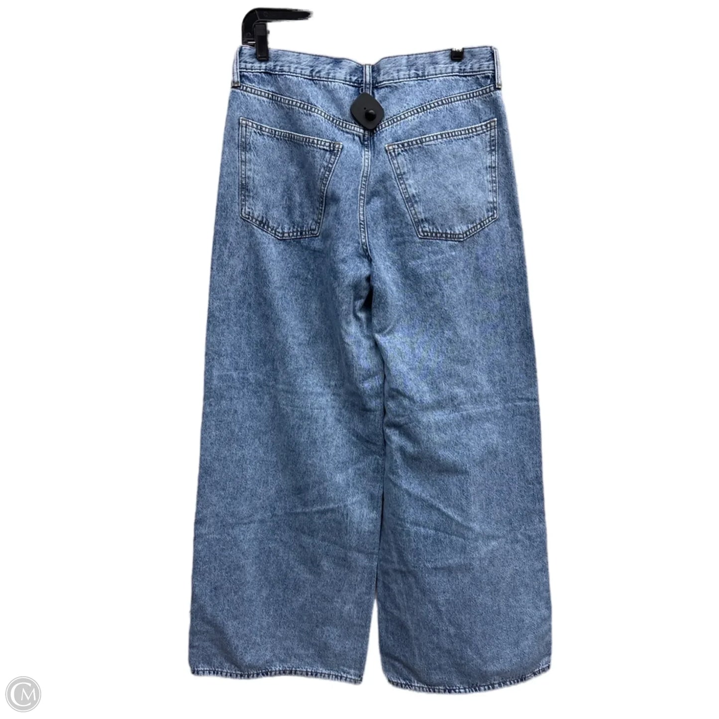 Jeans Wide Leg By Universal Thread In Blue Denim, Size: 8