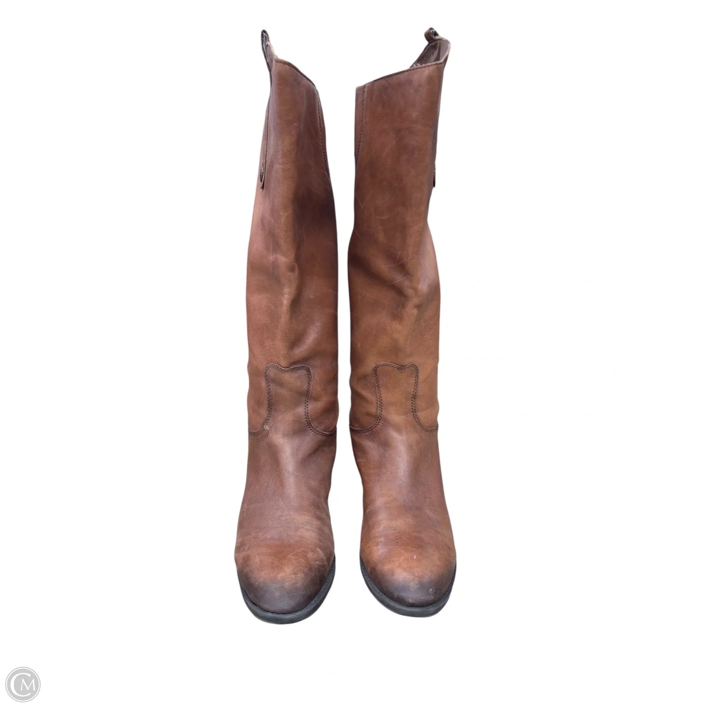 Boots Knee Flats By Sam Edelman In Brown, Size: 8