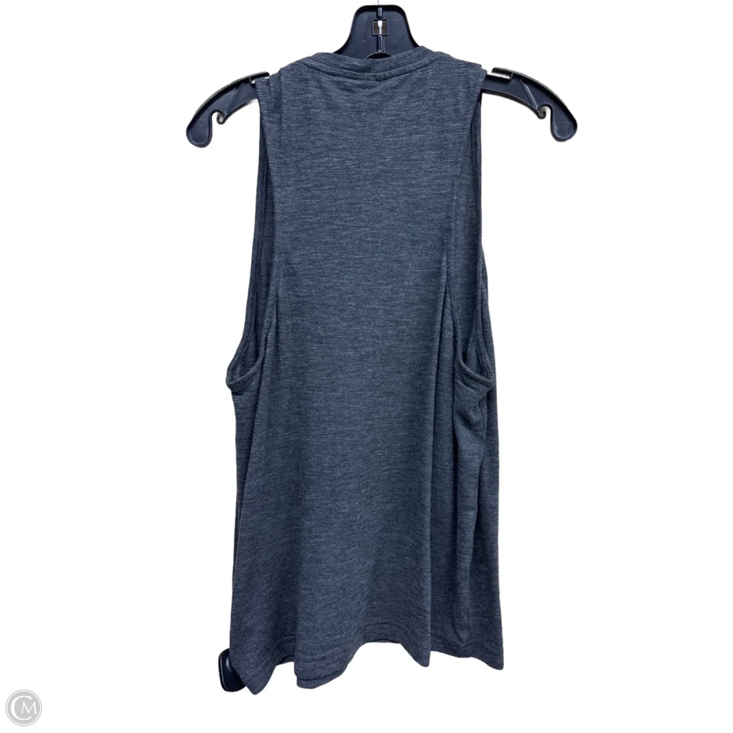 Athletic Tank Top By Adidas In Grey, Size: S
