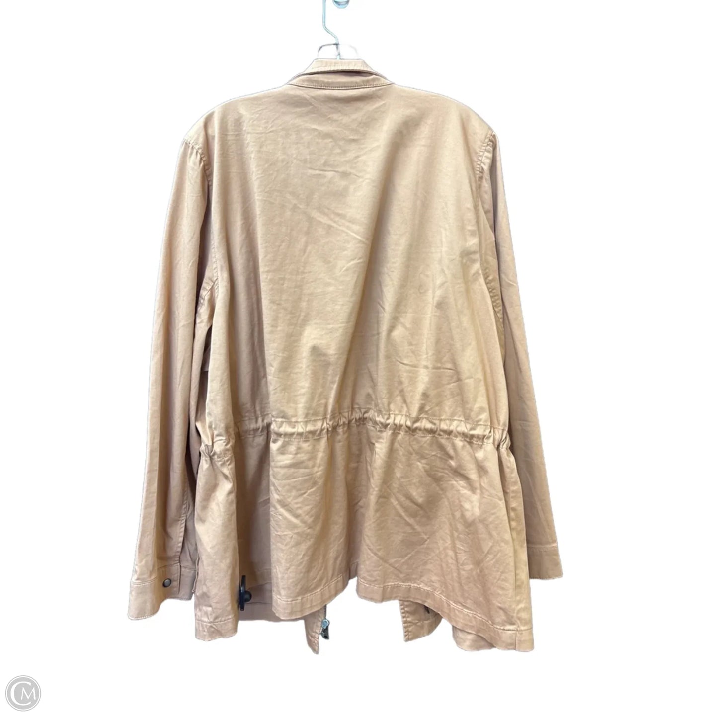 Jacket Other By Lane Bryant In Tan, Size: 2x