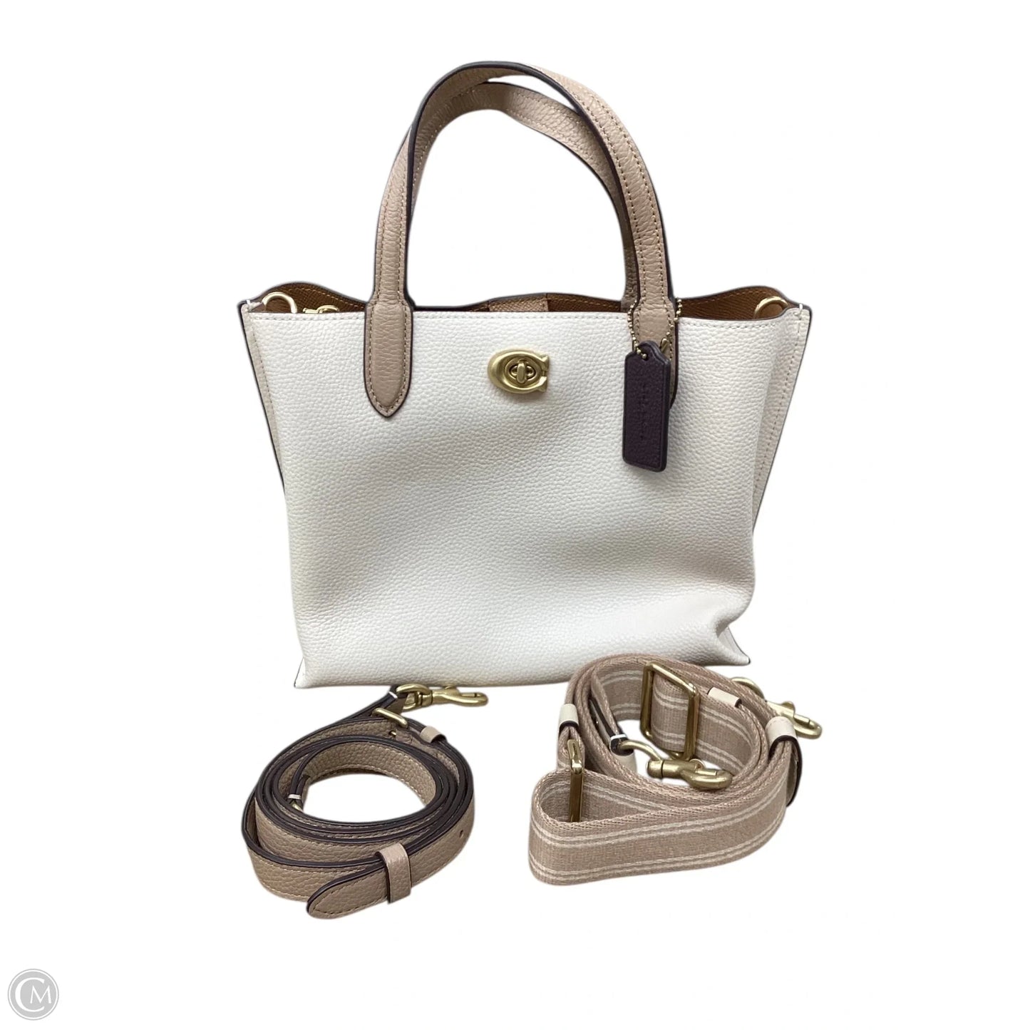 Handbag Designer By Coach, Size: Medium