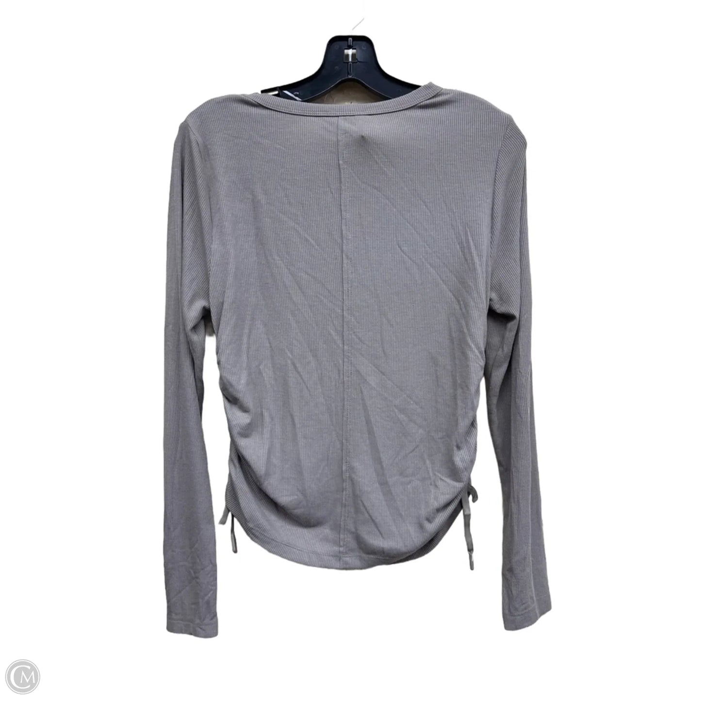 Top Long Sleeve By Joy Lab In Tan, Size: S
