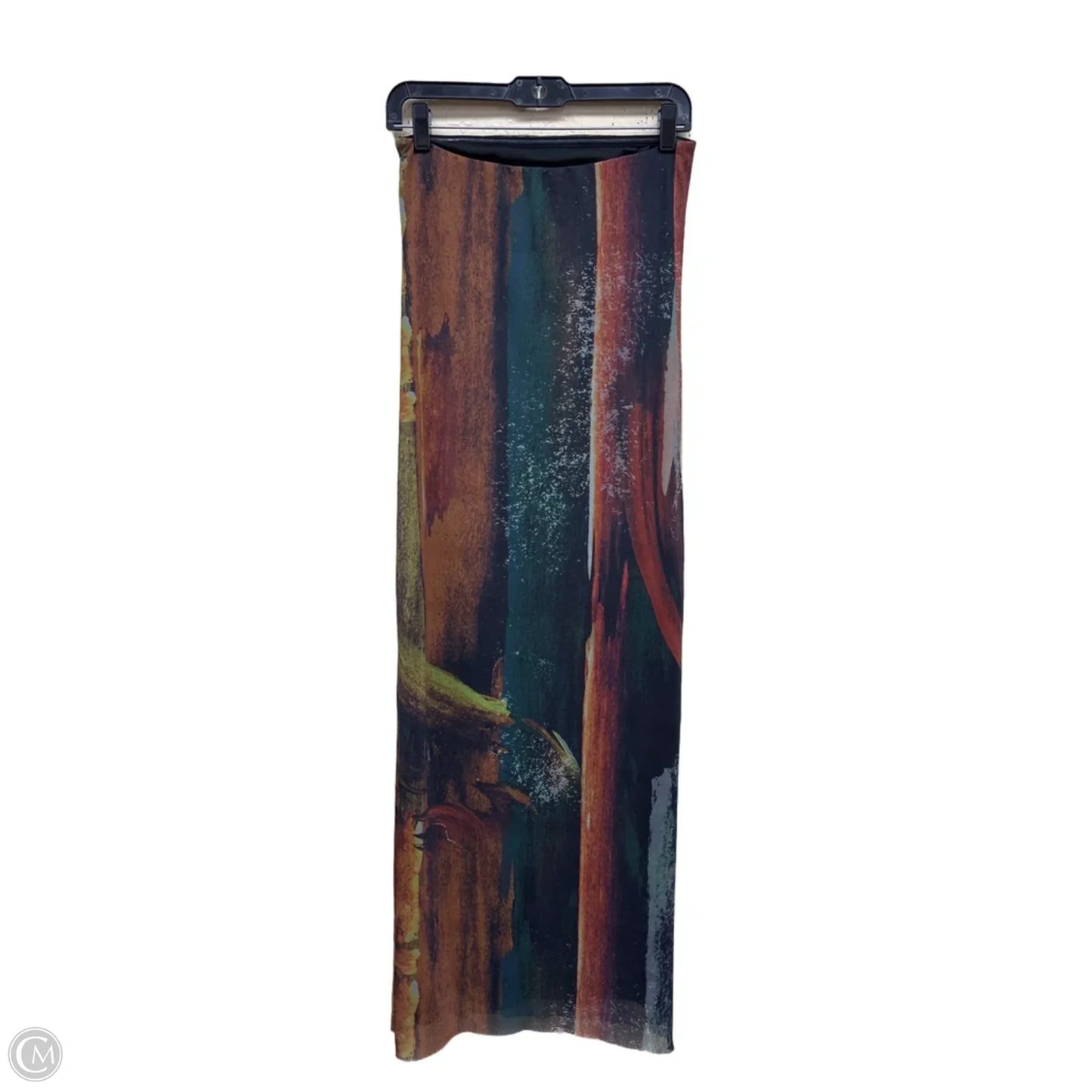 Dress Casual Maxi By Zara In Multi-colored, Size: M