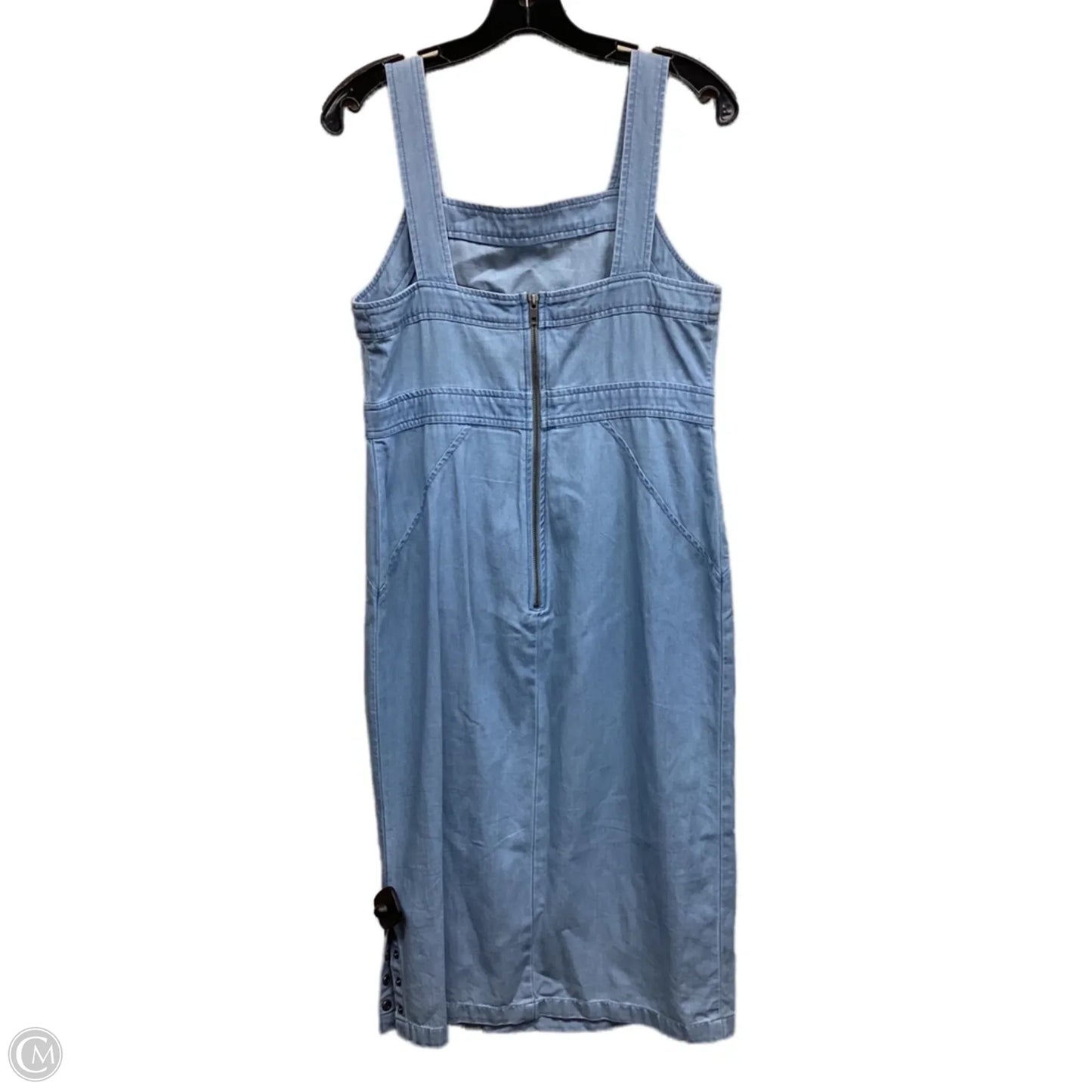 Dress Casual Midi By Bp In Blue Denim, Size: M