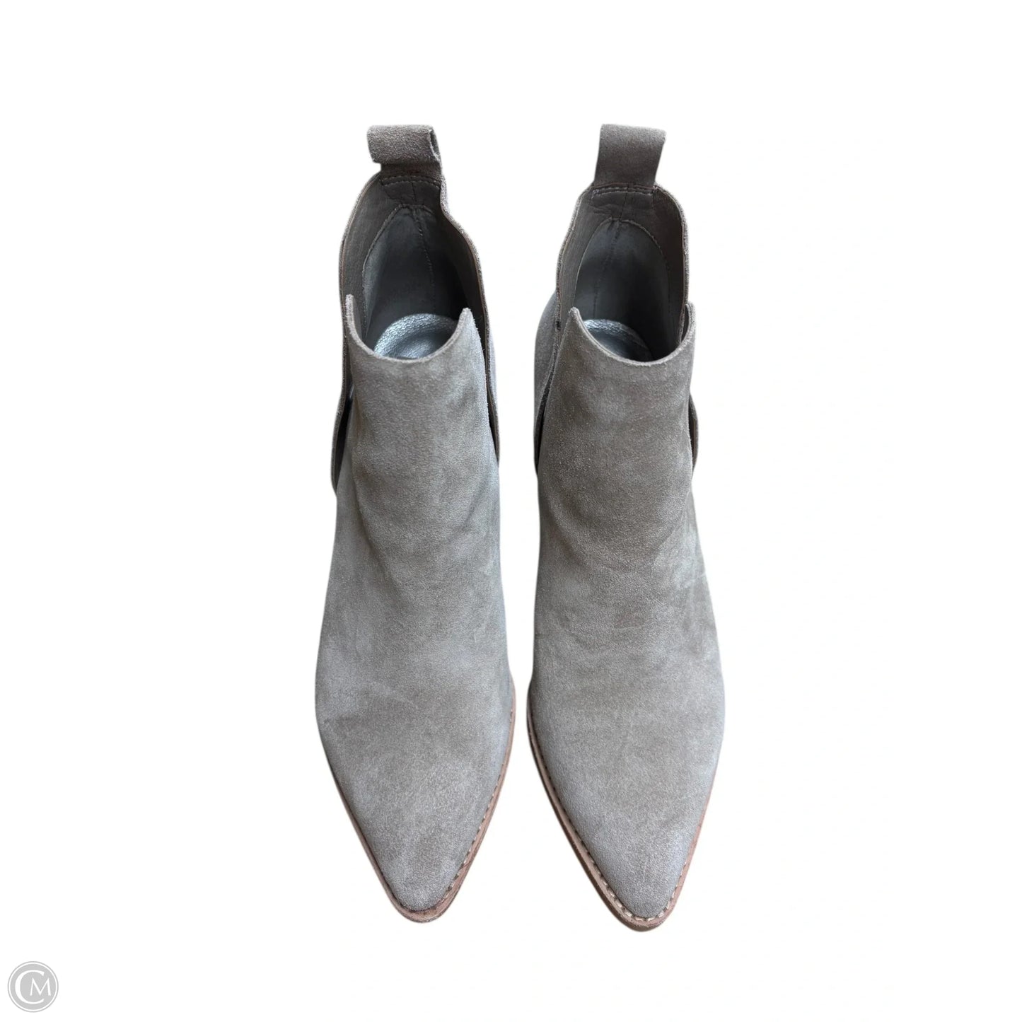 Boots Ankle Heels By Dolce Vita In Grey, Size: 8