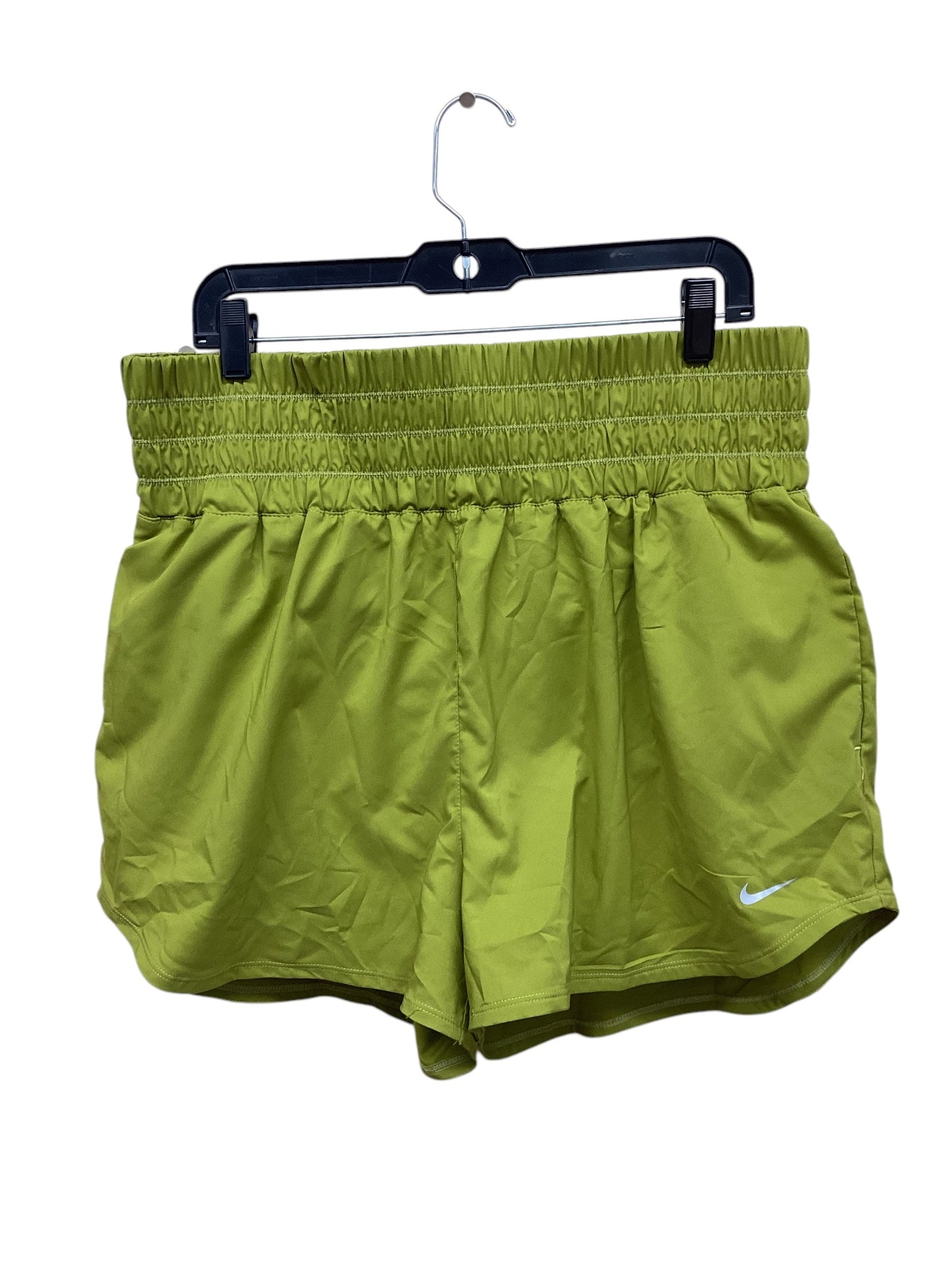 Athletic Shorts By Nike Apparel In Green, Size: Xl