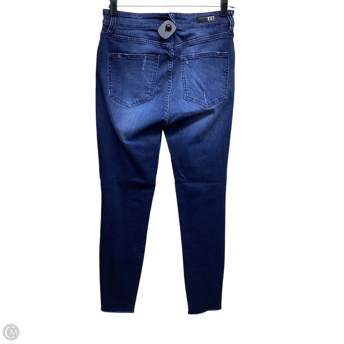 Jeans Skinny By Kut In Blue Denim, Size: 4