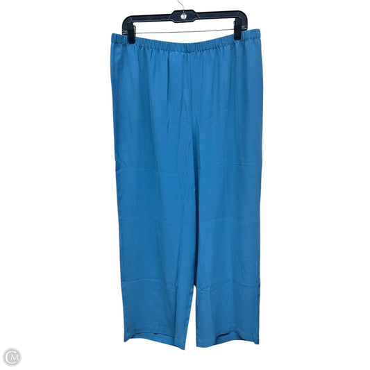 Pants Lounge By Eileen Fisher In Blue, Size: Lp