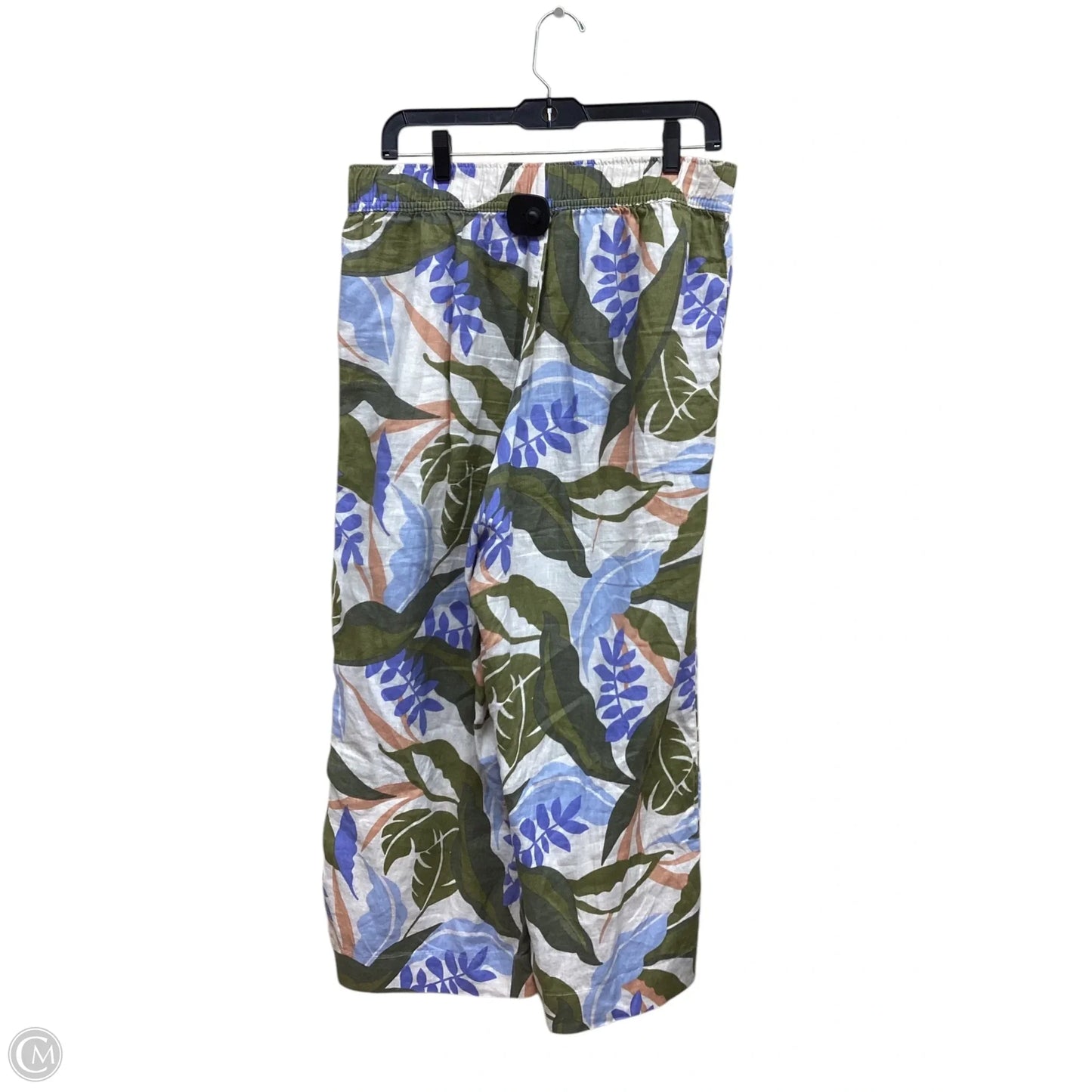 Pants Linen By Tahari By Arthur Levine In Multi-colored, Size: L