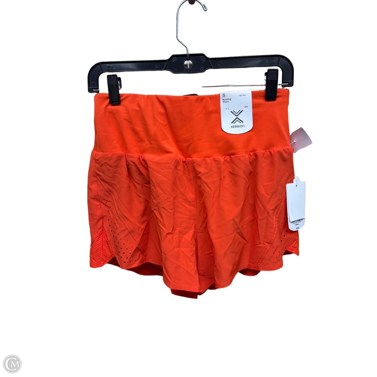Athletic Shorts By Xersion In Orange, Size: 4