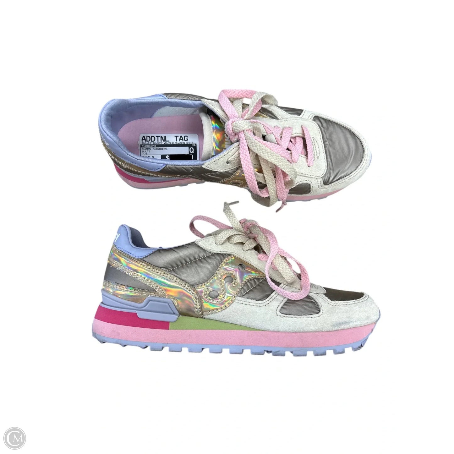 Shoes Sneakers By Saucony In Multi-colored, Size: 7.5