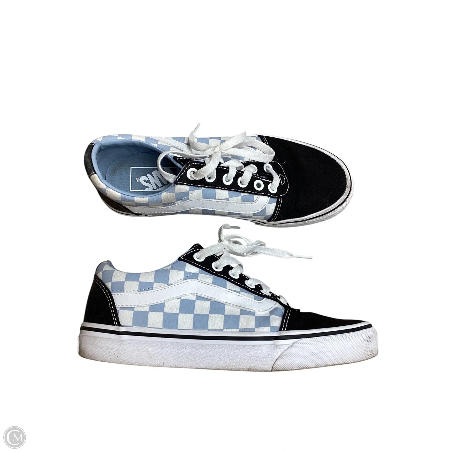 Shoes Sneakers By Vans In Checkered Pattern, Size: 7