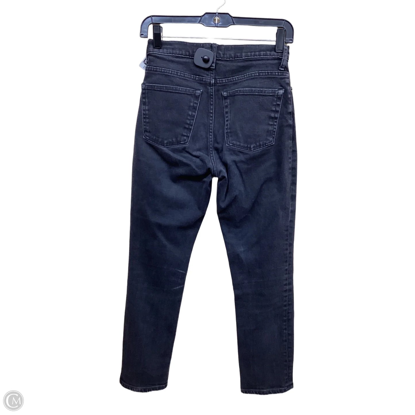 Jeans Skinny By Everlane In Black Denim, Size: 0