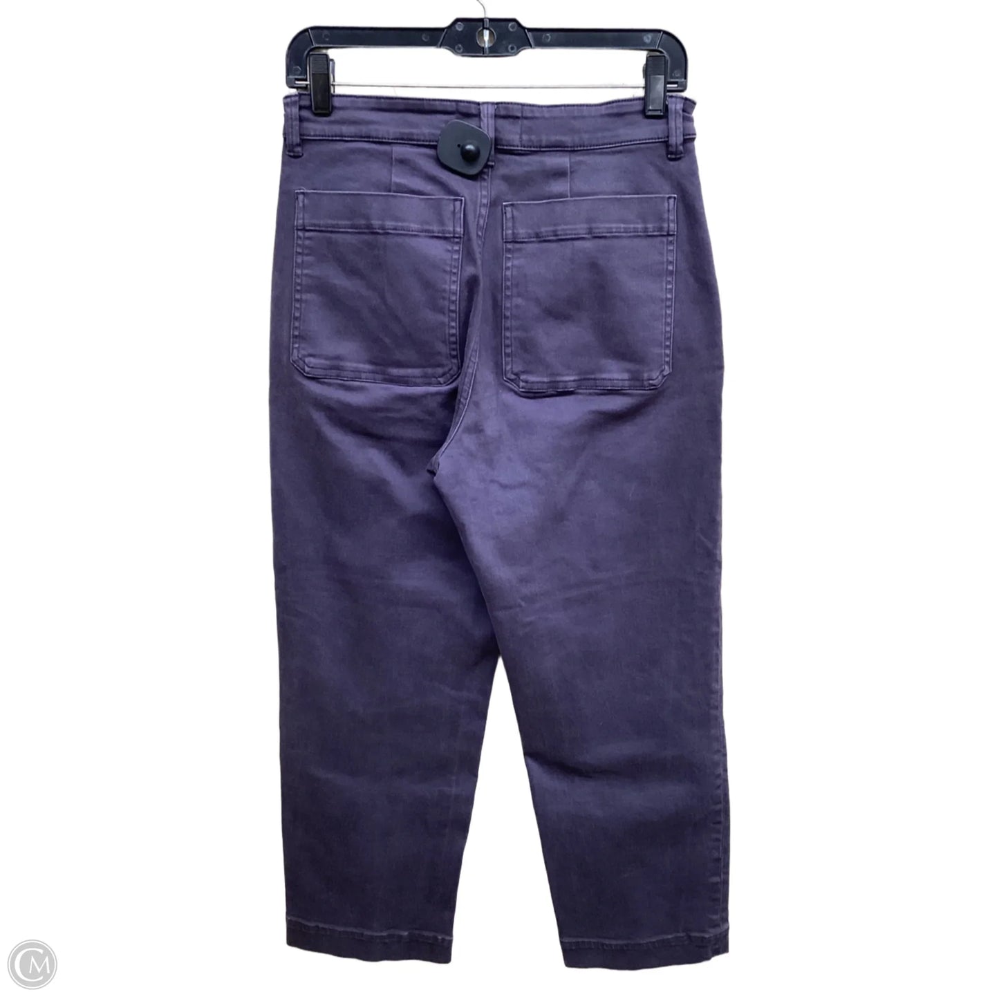 Jeans Wide Leg By Everlane In Purple Denim, Size: 6
