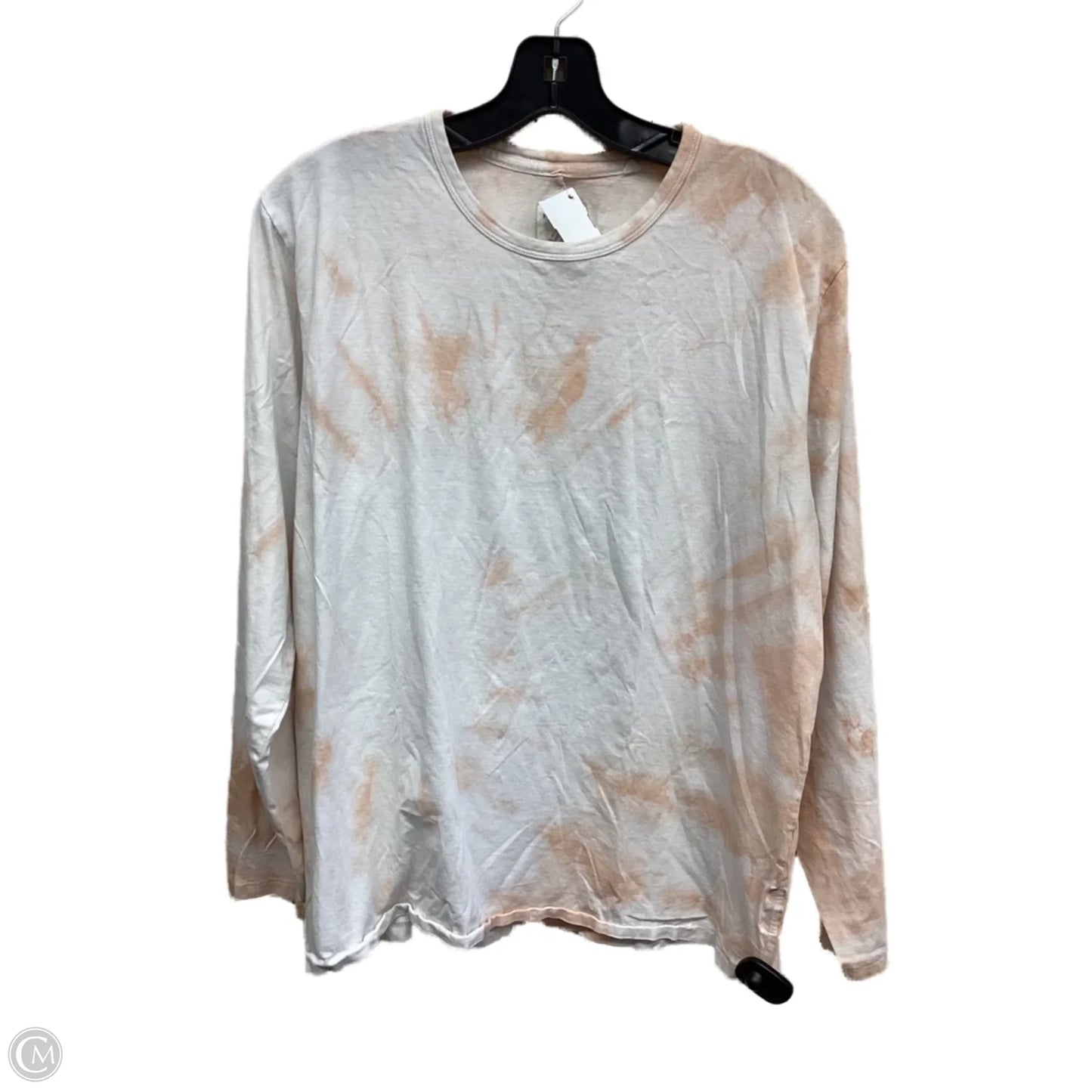 Top Long Sleeve By Rag And Bone In Tie Dye Print, Size: Xl