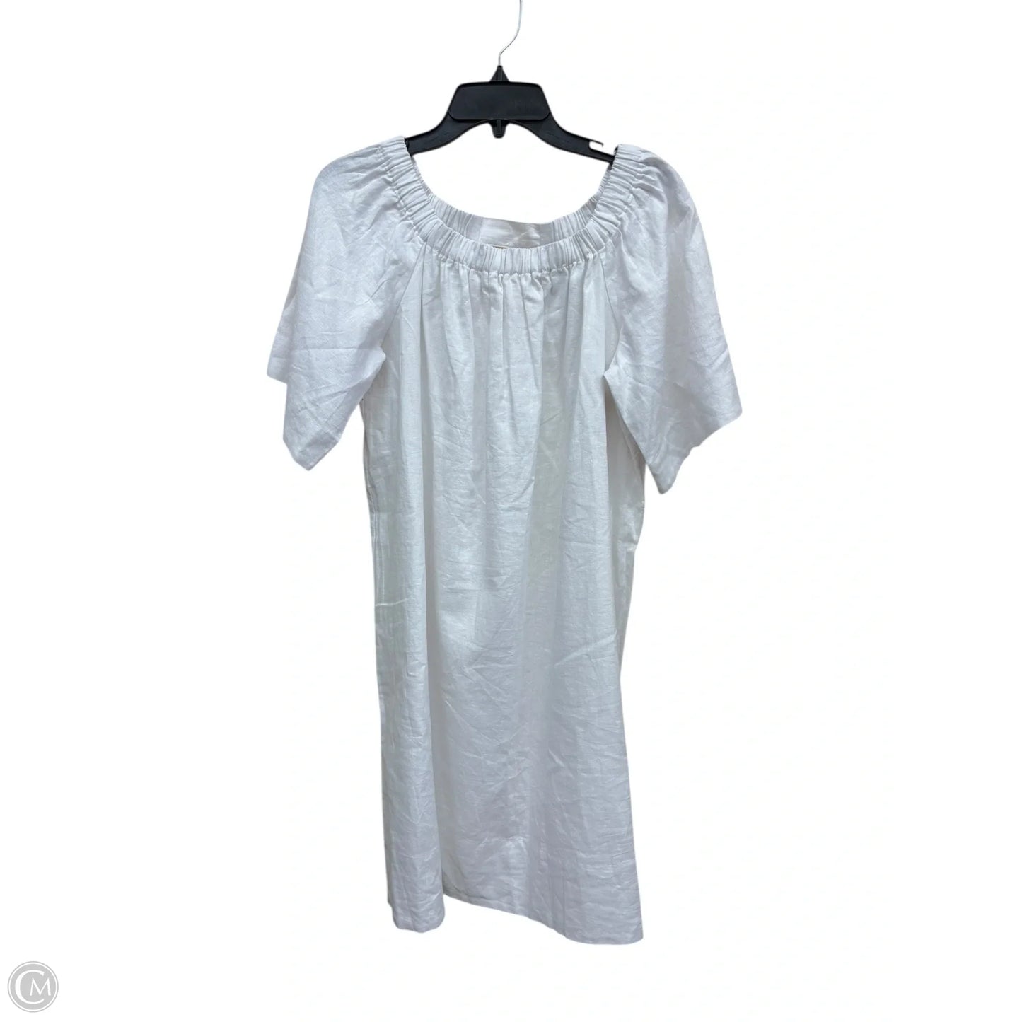 Dress Casual Midi By Banana Republic In White, Size: S