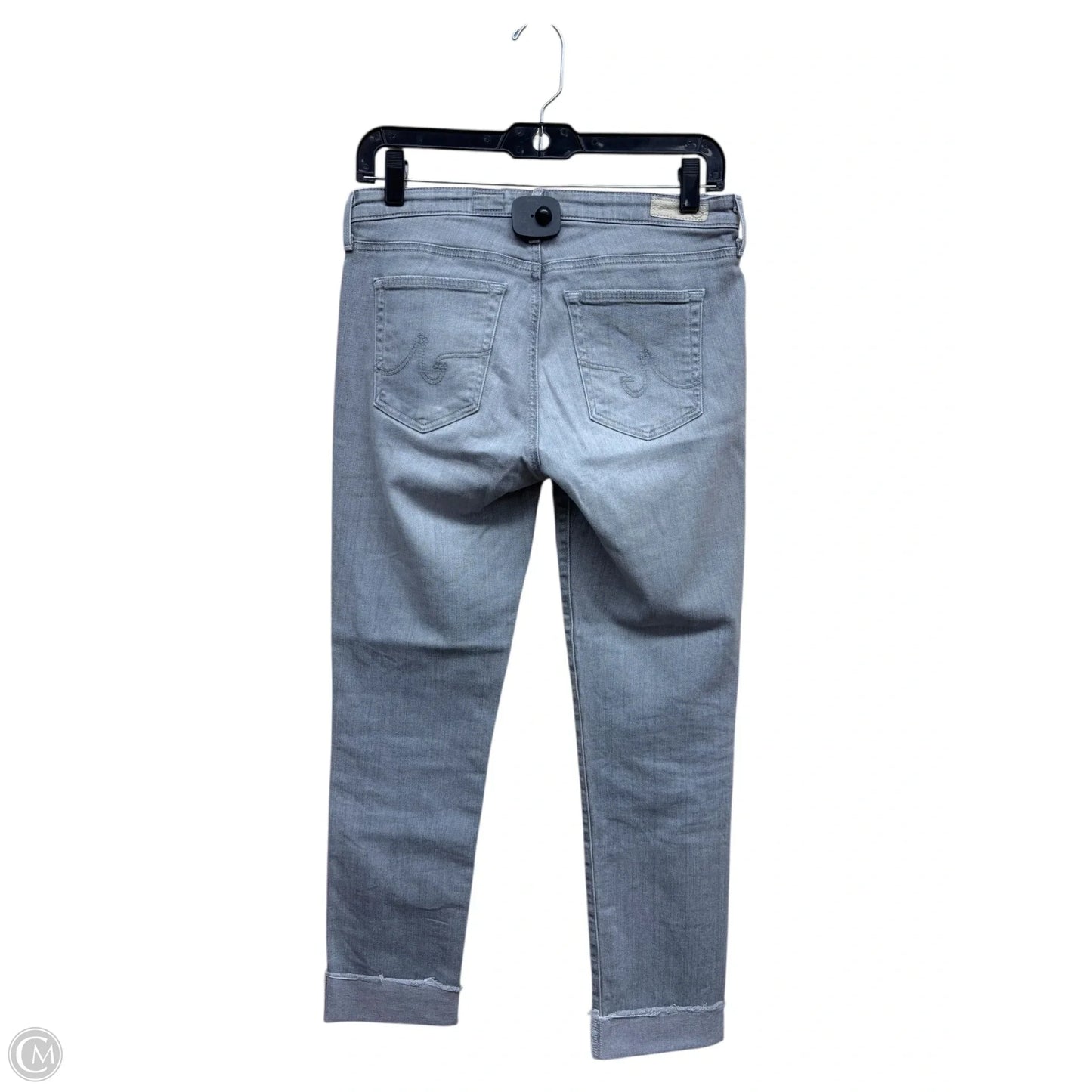 Jeans Skinny By Adriano Goldschmied In Grey Denim, Size: 6