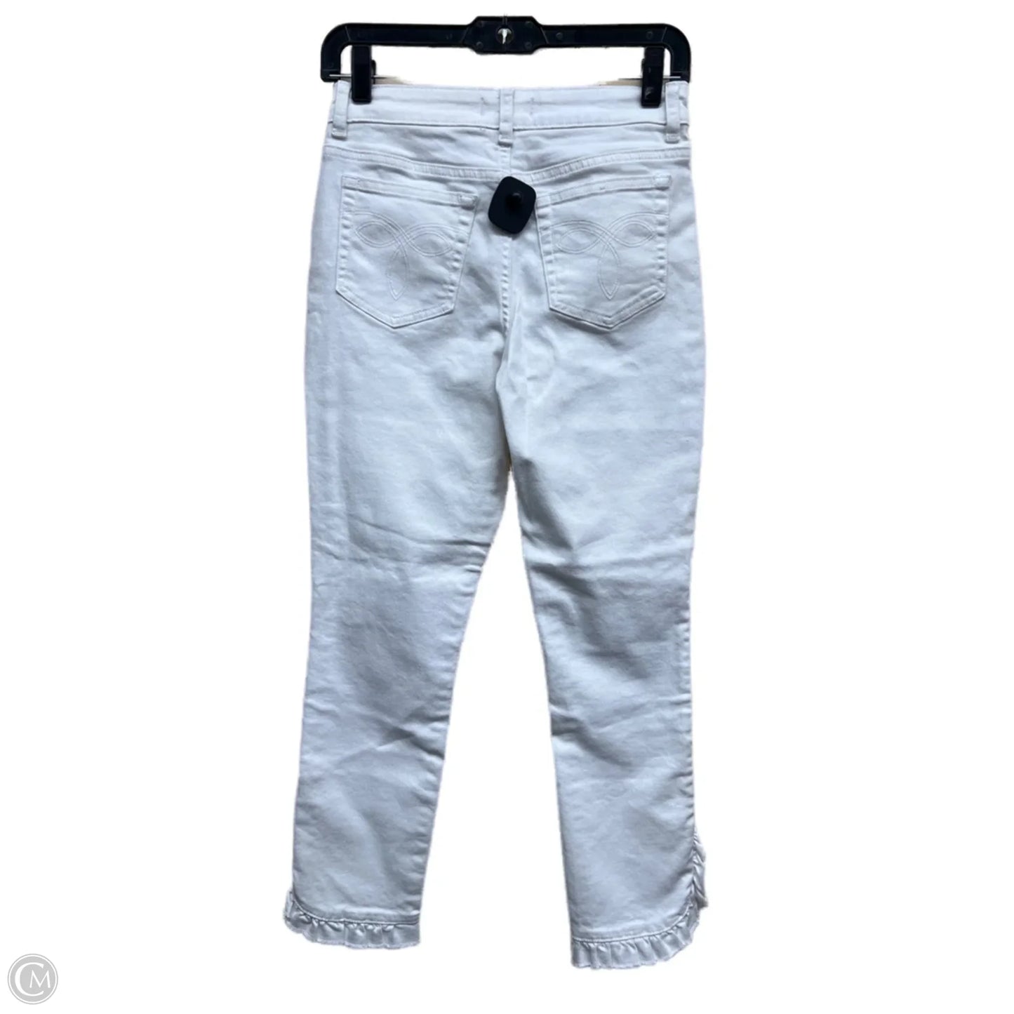 Jeans Skinny By Ted Baker In White Denim, Size: 2