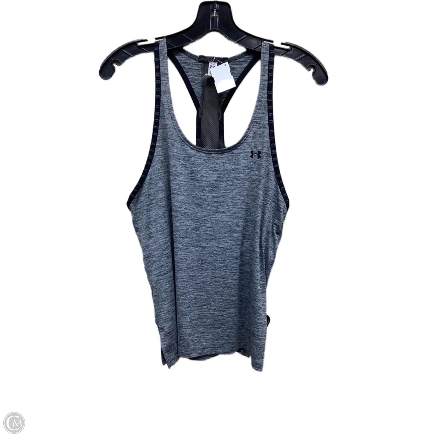 Athletic Tank Top By Under Armour In Grey, Size: Xs