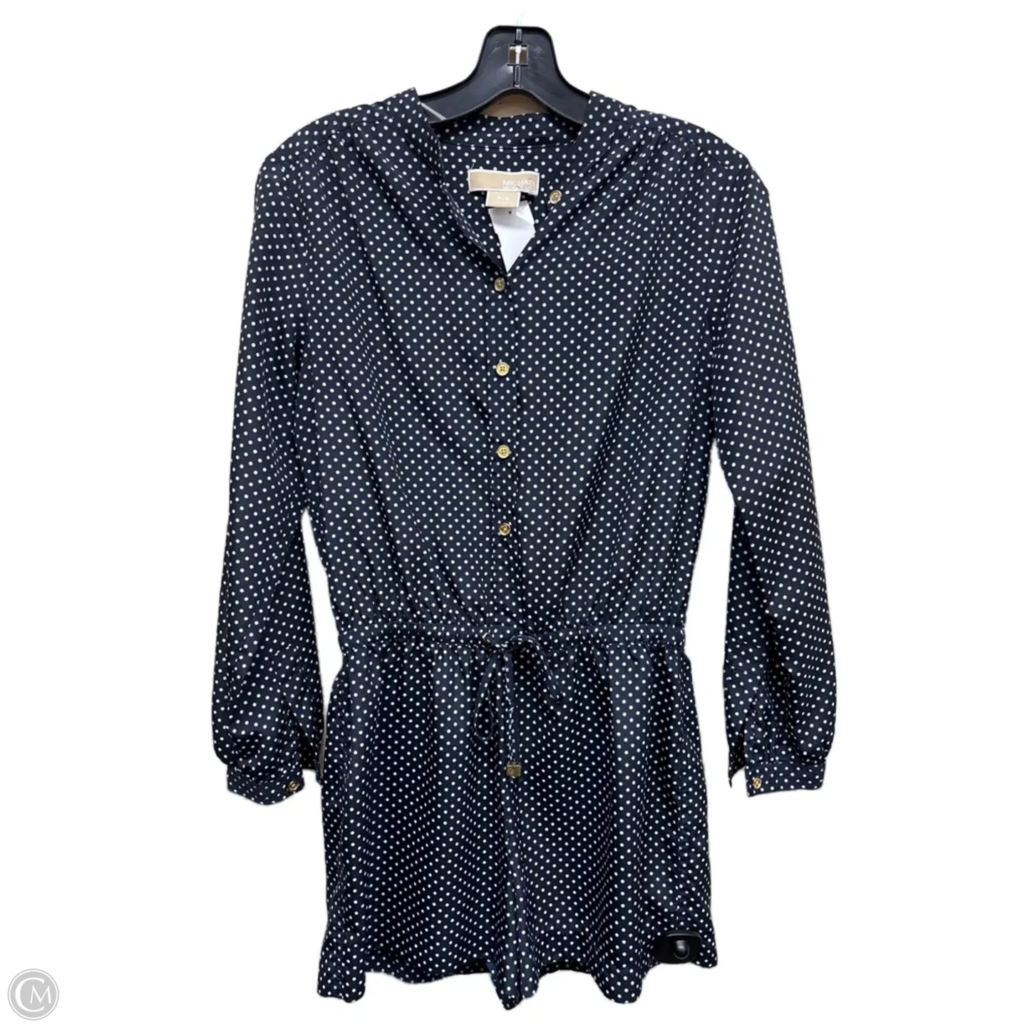 Dress Casual Short By Michael By Michael Kors In Polkadot Pattern, Size: Sp