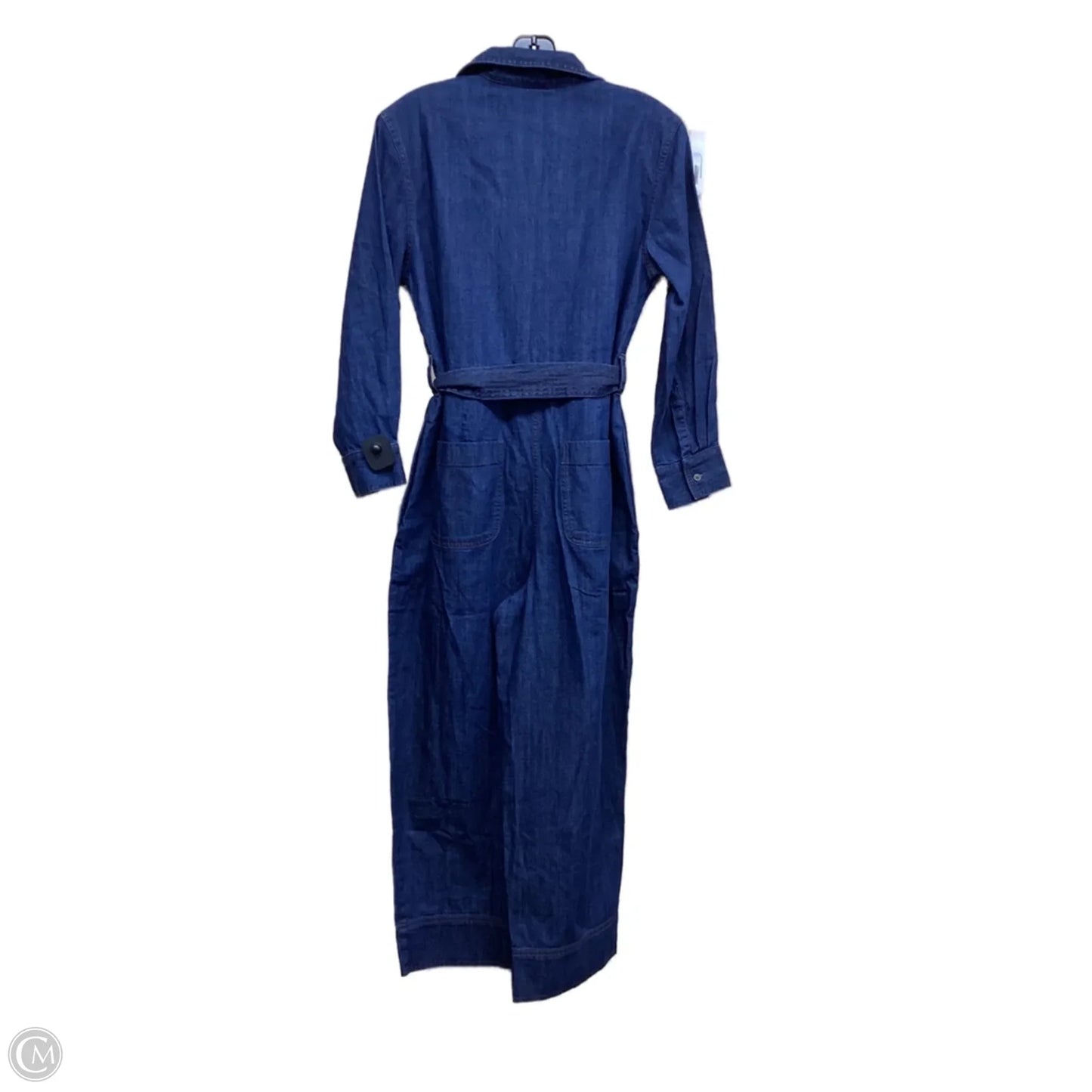 Jumpsuit By Banana Republic In Blue Denim, Size: S