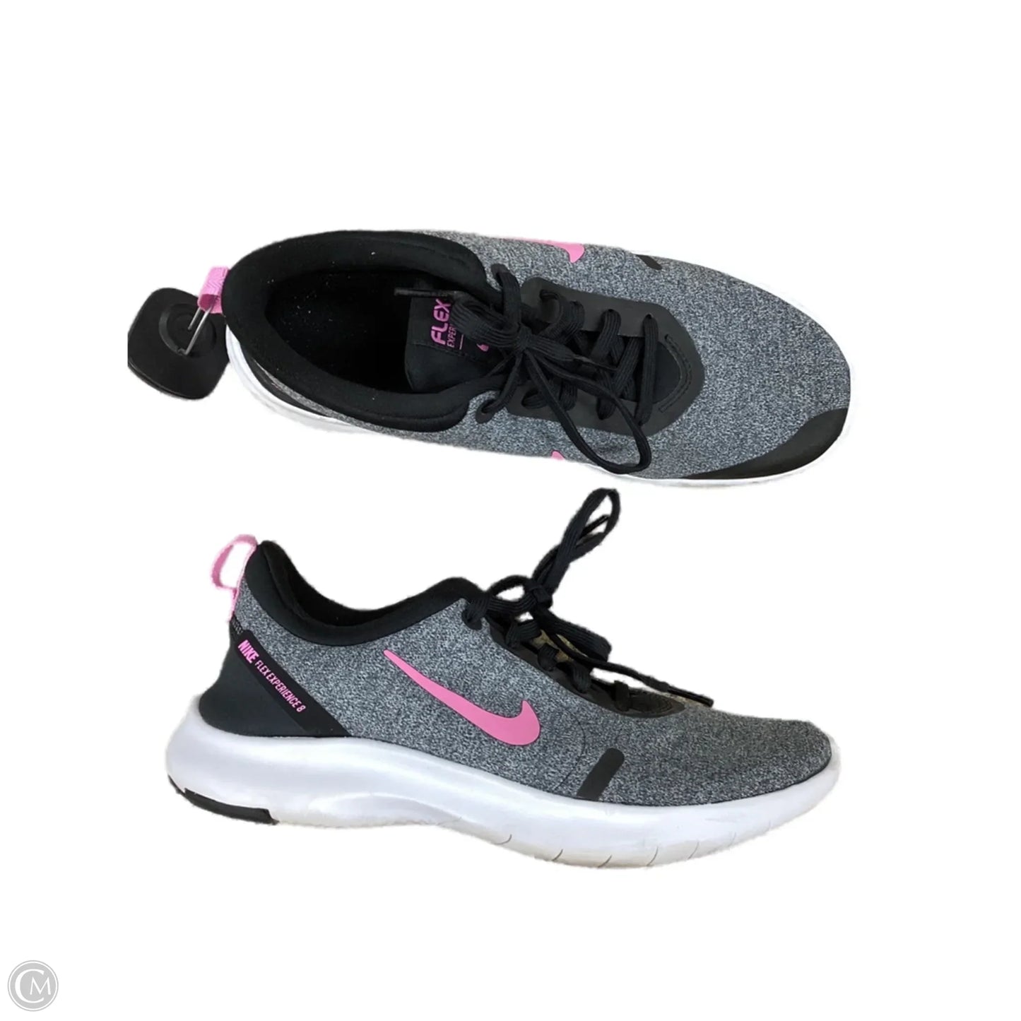 Shoes Athletic By Nike In Grey & Purple, Size: 8