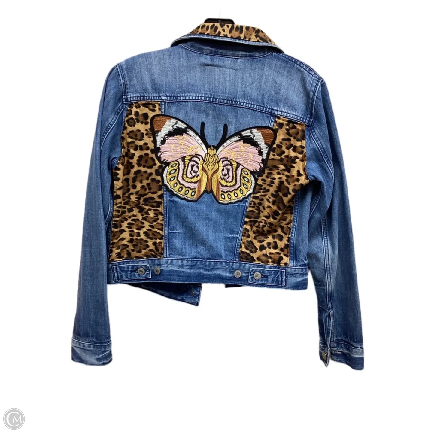 Jacket Denim By Levis In Blue Denim, Size: S
