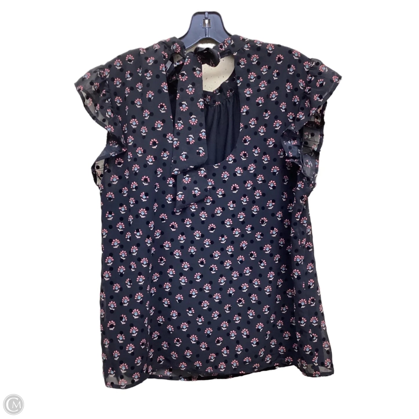 Top Sleeveless By Dr2 In Floral Print, Size: L