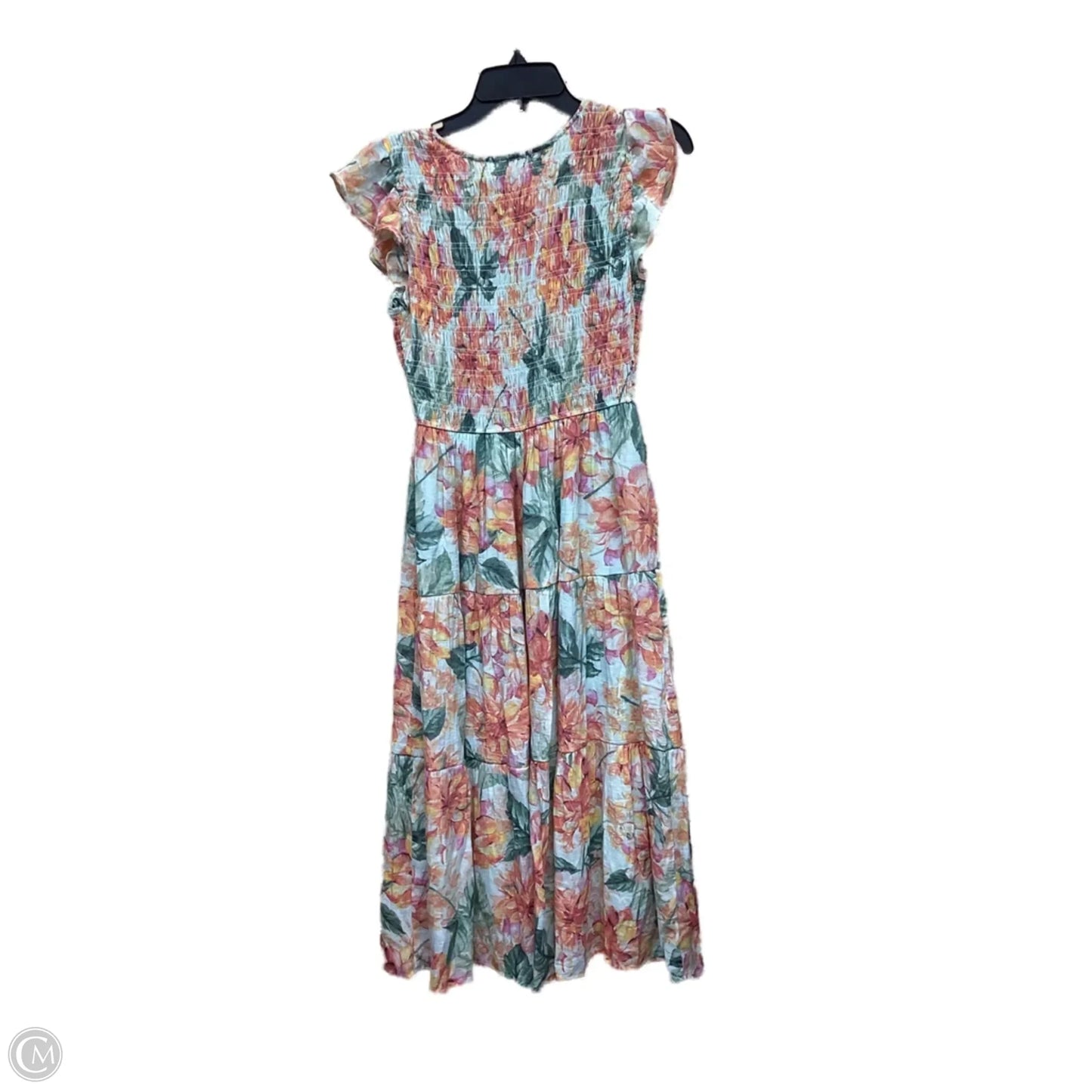 Dress Casual Maxi By Clothes Mentor In Floral Print, Size: M