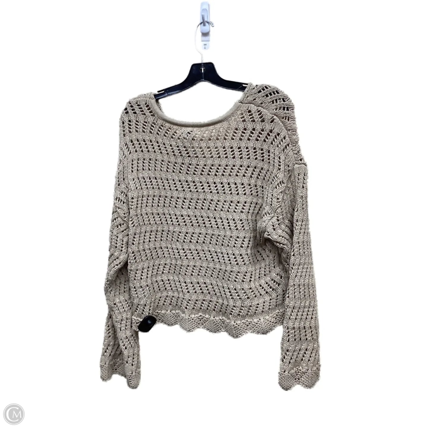 Sweater By American Eagle In Brown, Size: L