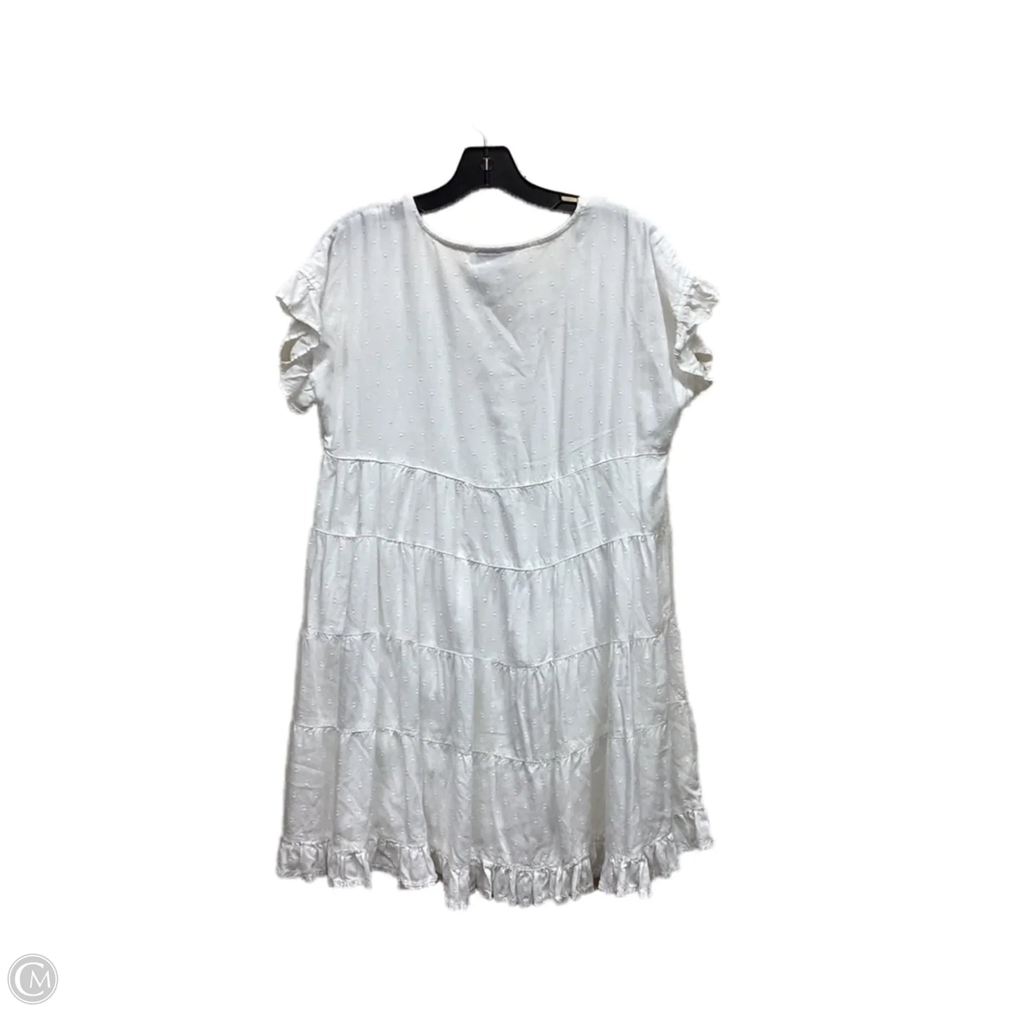 Dress Casual Short By Angie In White, Size: L