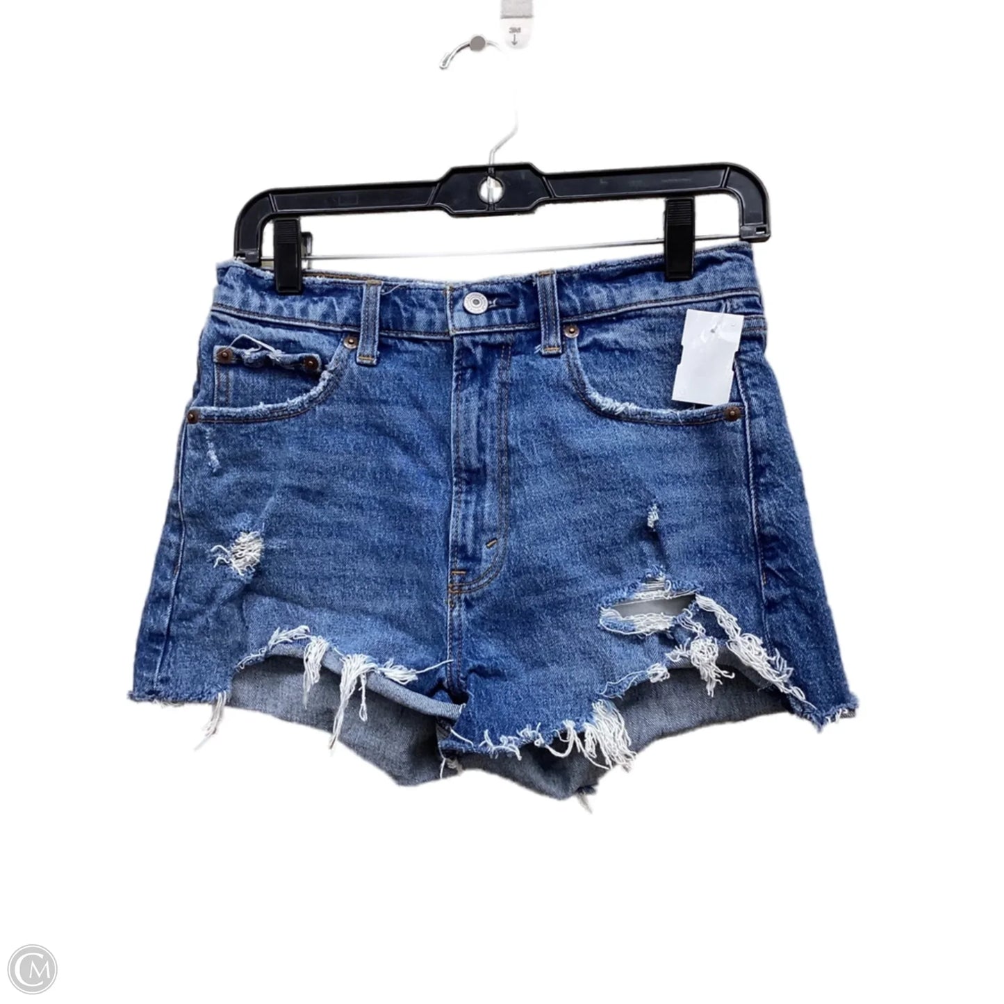 Shorts By Abercrombie And Fitch In Blue Denim, Size: 2