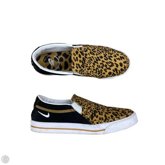 Shoes Sneakers By Nike In Animal Print, Size: 7
