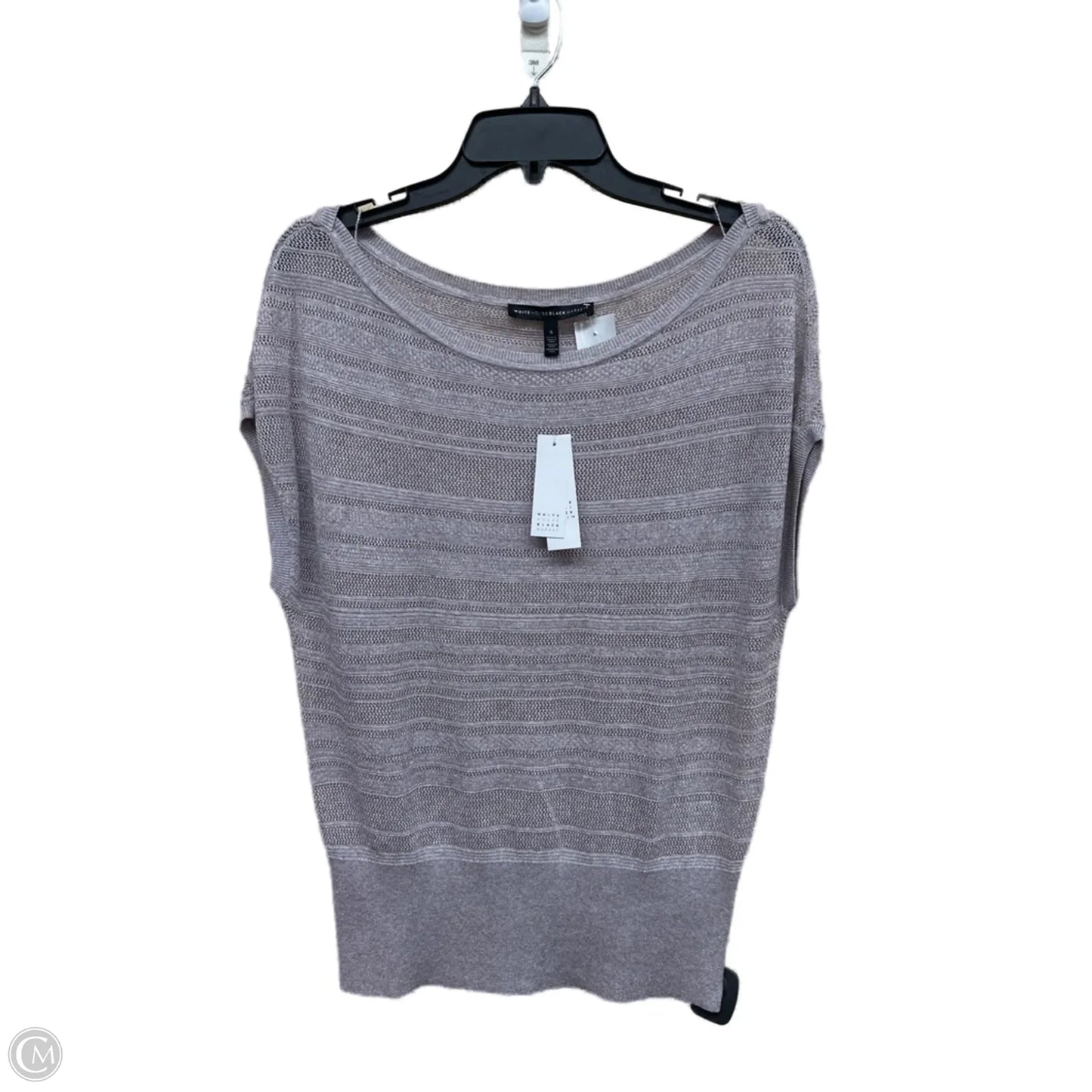 Sweater Short Sleeve By White House Black Market In Purple, Size: S