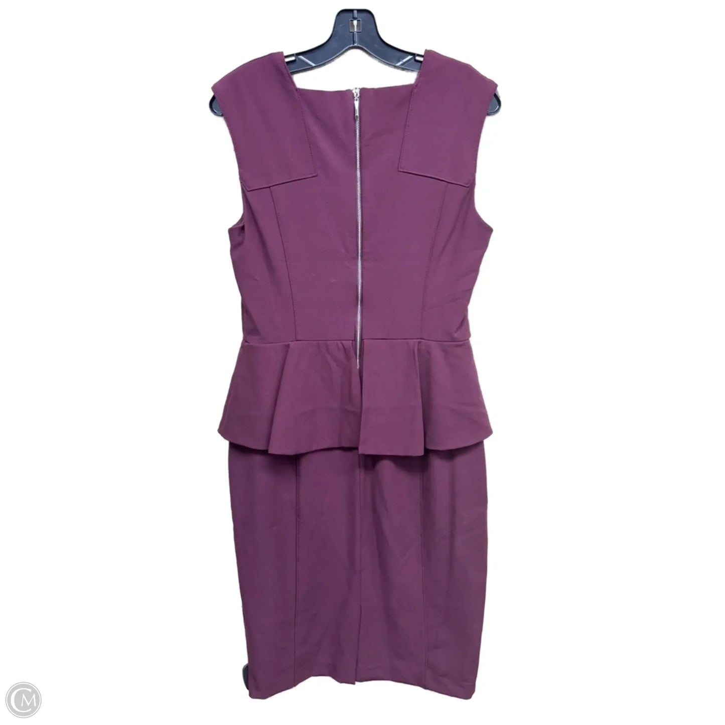 Dress Casual Midi By White House Black Market In Purple, Size: 8