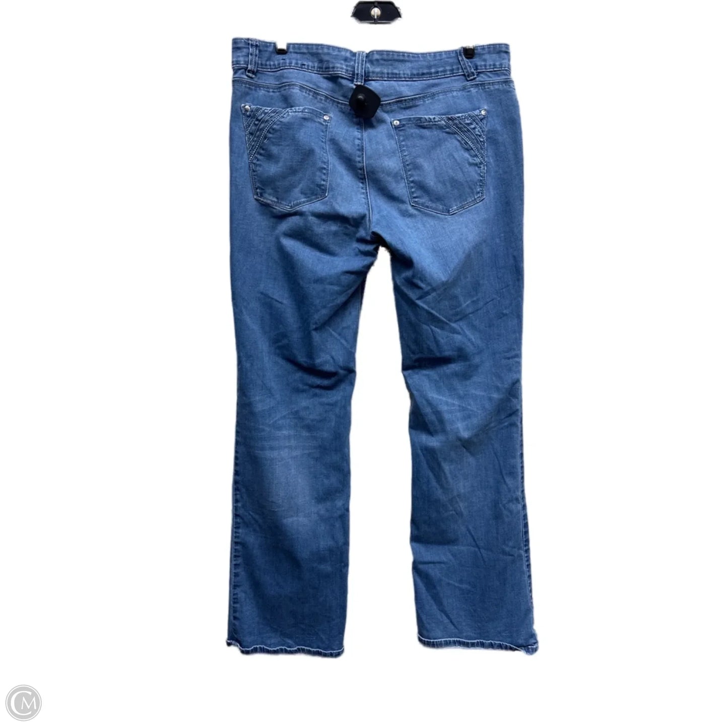 Jeans Boot Cut By White House Black Market In Blue Denim, Size: 14