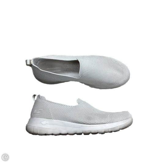 Shoes Sneakers By Skechers In Beige, Size: 8.5