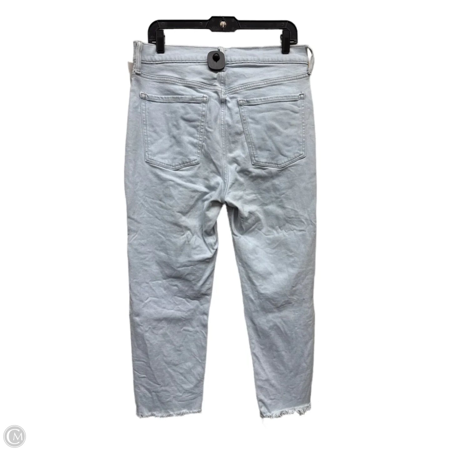 Jeans Straight By Old Navy In Blue Denim, Size: 12