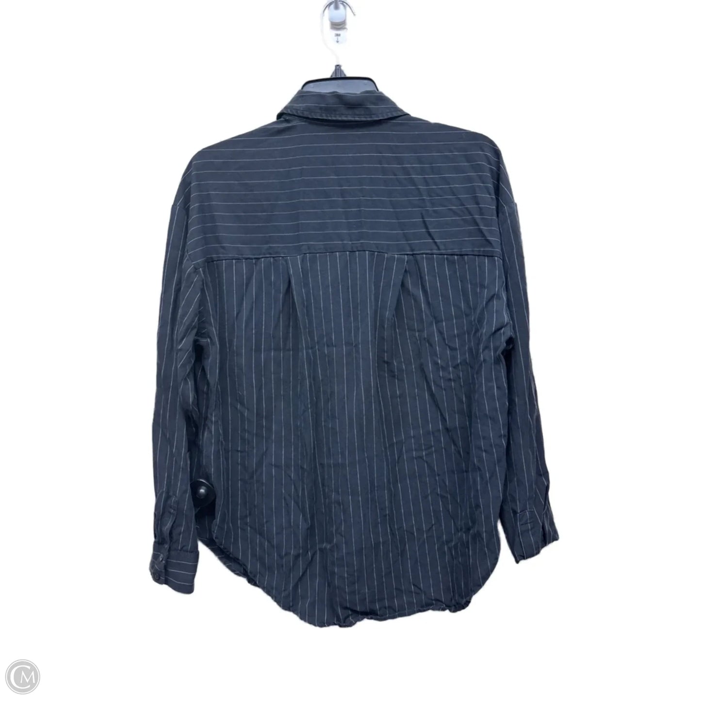 Top Long Sleeve By Express In Striped Pattern, Size: S